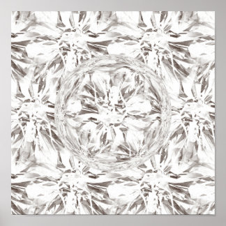 Póster April Birthstone Gemstone Diamond