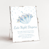 April Shower Bring May Flores Tarde Noche Diapers