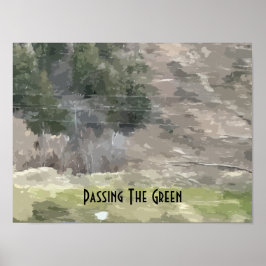 Póster Aprobar El Poster Verde