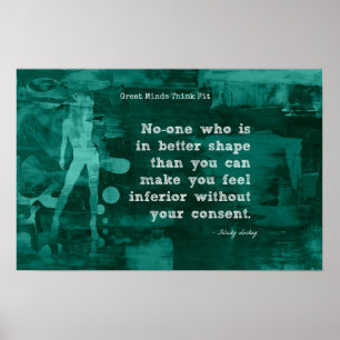 Póster ¡Aptitud para la autoconfianza!