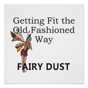 Póster Aptitud pasada de moda de la CAMISETA