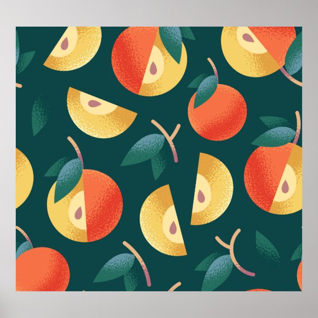 Póster Apuntes de Apple: Verde Oscuro Sin Marea. (Frente)