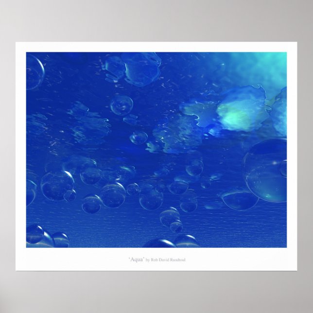 Póster Aqua (Frente)