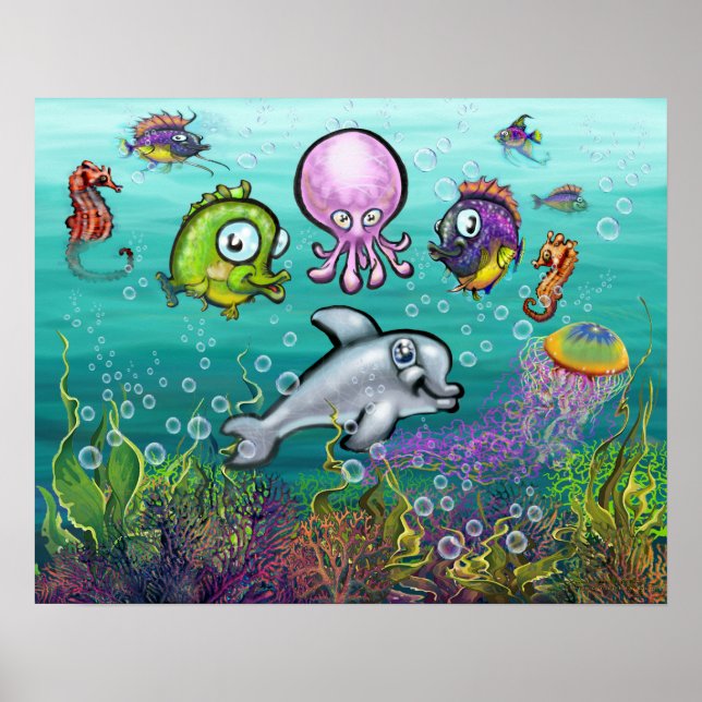 Póster Aqua Babies Poster (Frente)