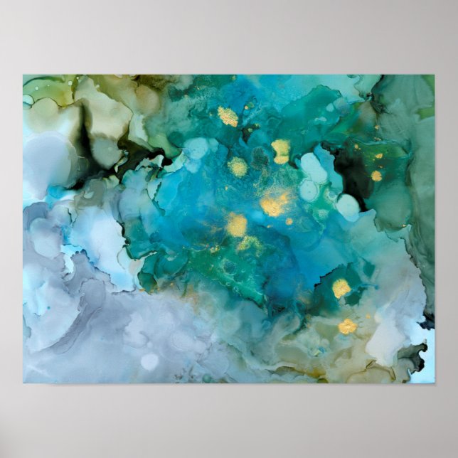 Póster Aqua Brume I (Frente)