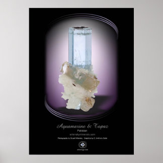 PÓSTER AQUA Y TOPAZ