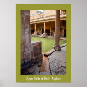 Póster Aquae Sulis en Bath England