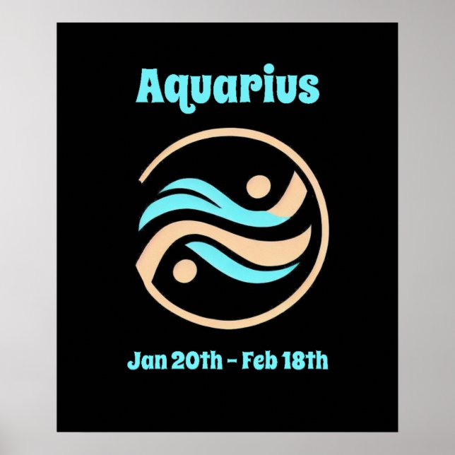 Póster Aquarius (Frente)
