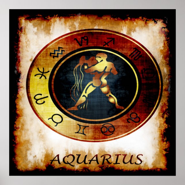 Póster Aquarius (Frente)