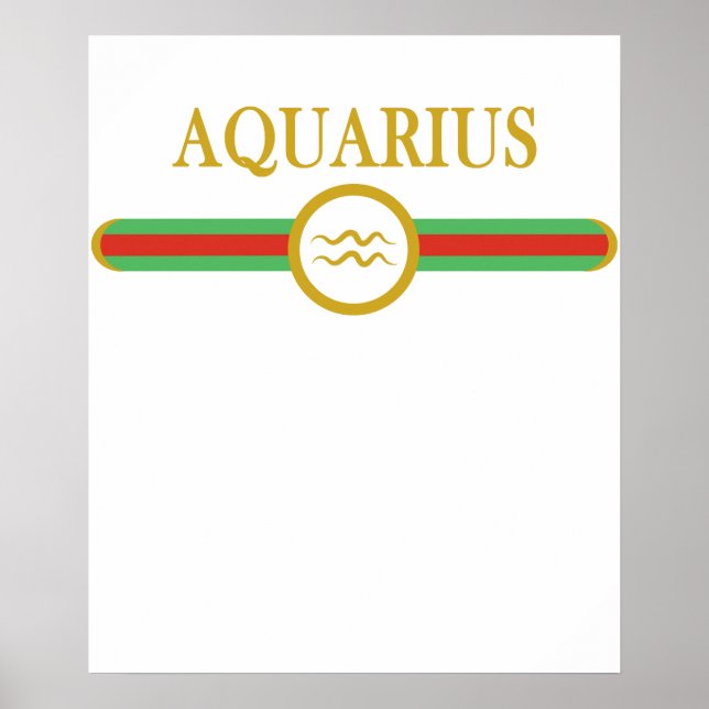 Póster Aquarius (Frente)