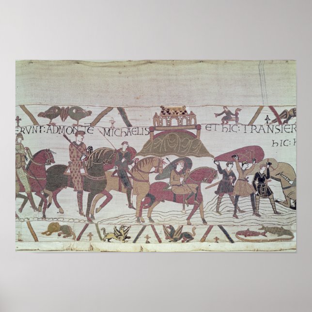 Póster Aquí cruzan el río Couesnon (Frente)