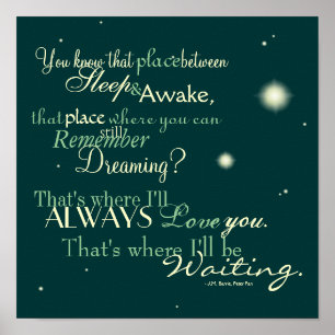 Póster Aquí es donde esperaré el poster