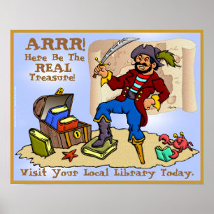 Póster ¡Aquí Está El Verdadero Tesoro!