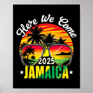 Póster Aquí Vamos Jamaica 2025 Viaje de vacaciones famili
