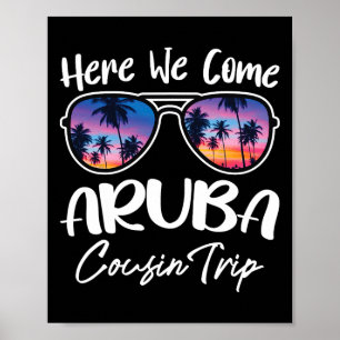 Póster Aquí venimos Aru amante de la playa Prima Viaje Ve