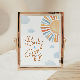 Póster Aquí viene el Baby Shower de Sun Libros y Regalos
