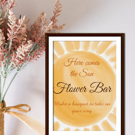 Póster Aquí viene el bar de flores Son Sunshine Baby Show