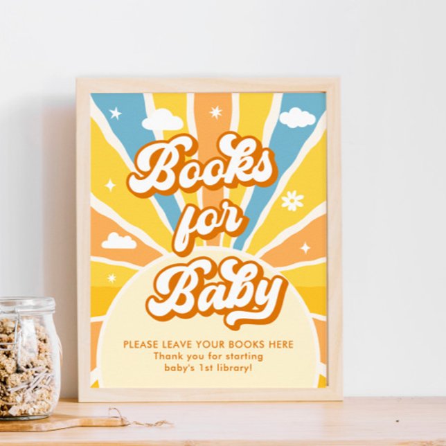 Póster Aquí viene el Sun Baby Shower Books for Baby (Subido por el creador)
