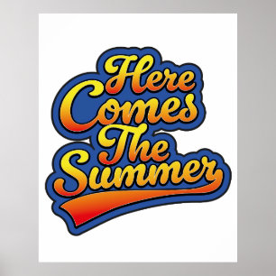 Póster Aquí viene el Verano