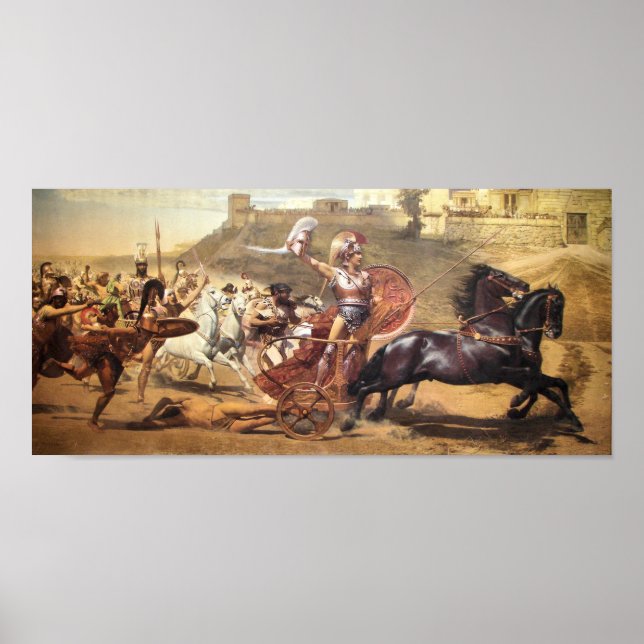 Póster Aquiles triunfantes (Frente)