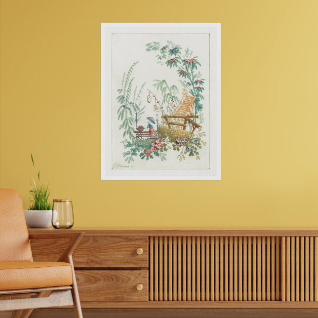Póster "Arabescos Chinos" por Jean-Baptiste Pillement (Salón 2)