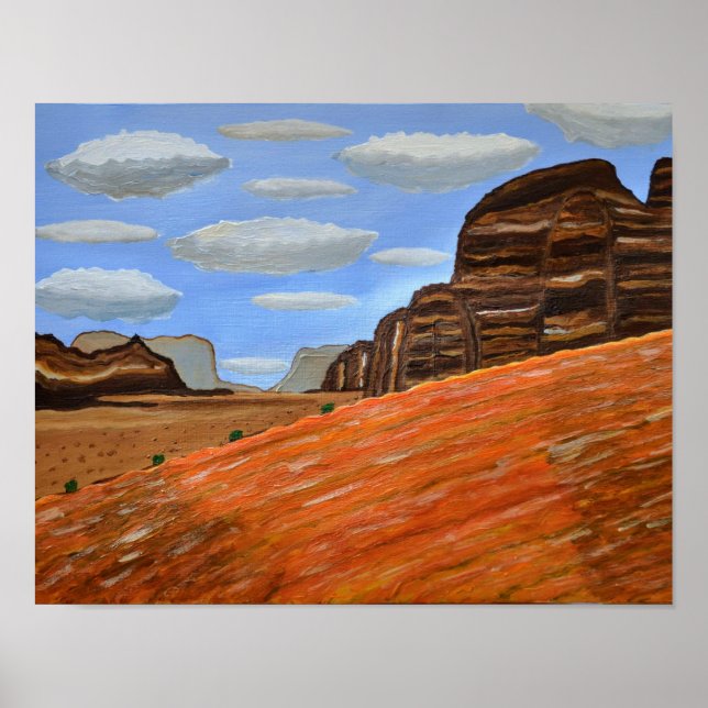 Póster Arabia Saudita (Frente)