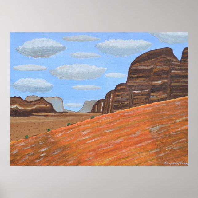 Póster Arabia Saudita (Frente)