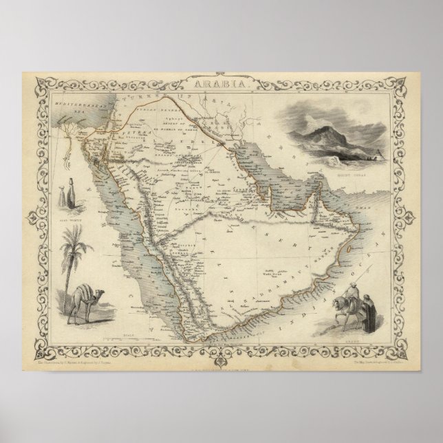 Póster Arabia Saudita 3 (Frente)