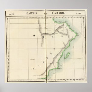 Póster Arabia Saudita, Asia 92