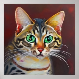 Póster Arabian Mau Cat