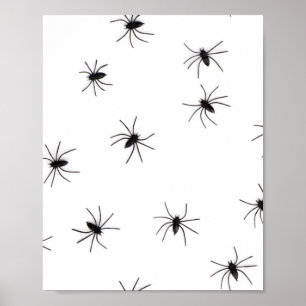 Póster Aracnofobia (Arañas) (Insectos cobardes asquerosos