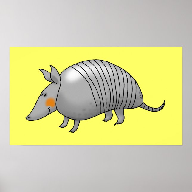 Póster Aradillo de Cute (Frente)