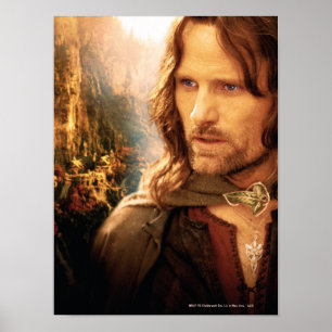 Póster Aragorn and Rivendell Composition