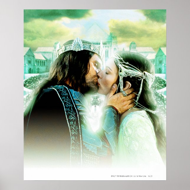 Póster Aragorn y ARWEN™ Kiss (Frente)