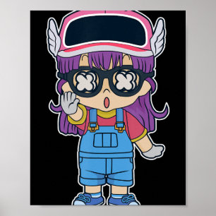 Póster Arale Norimaki Dr. Slump Manga Anime Personalizado