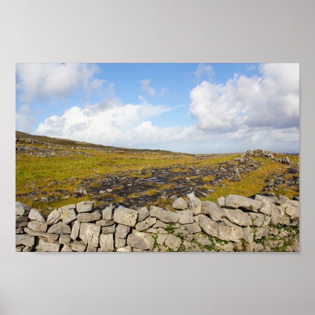 Póster Aran Island - Rocky Landscape 2 (Frente)