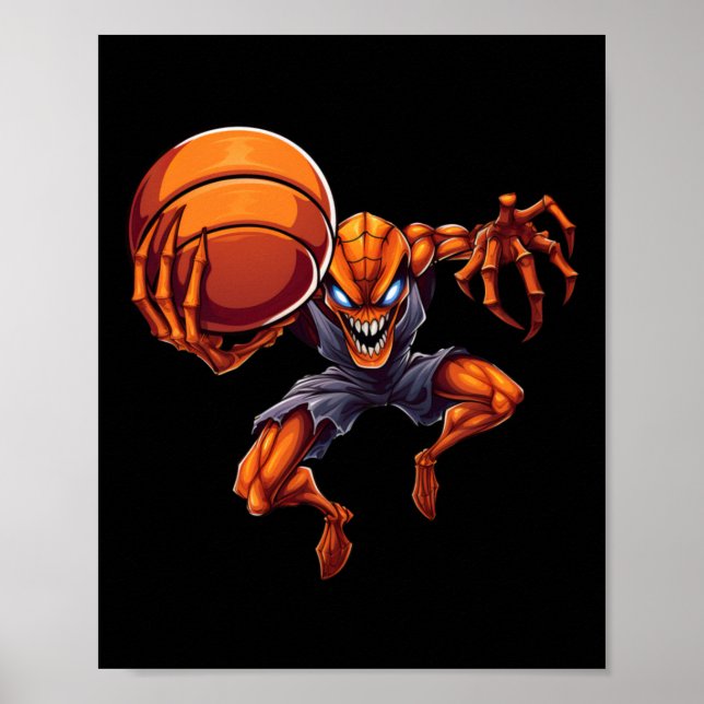 Póster Araña de baloncesto (Frente)