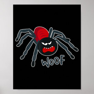 Póster Araña ladradora