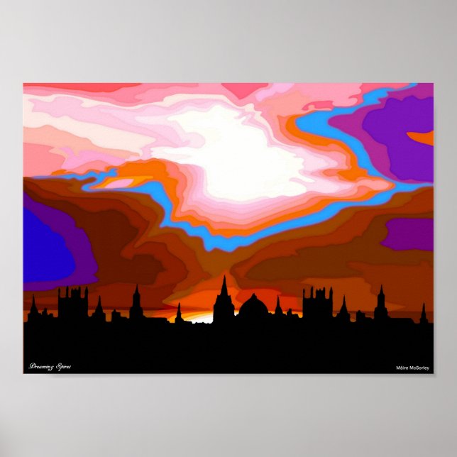 Póster Arañas soñadoras de Poster de Oxford (Frente)