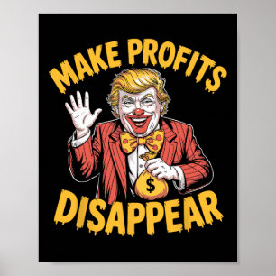 Póster Aranceles de Trump Recesión Meme Hacen que las Gan