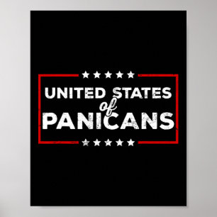 Póster Aranceles Divertidos De Trump Orgullosos Panican E