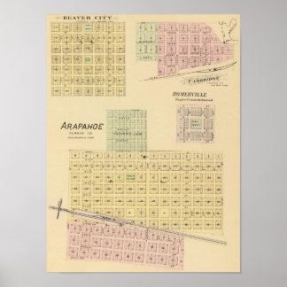 Póster Arapahoe, Nebraska