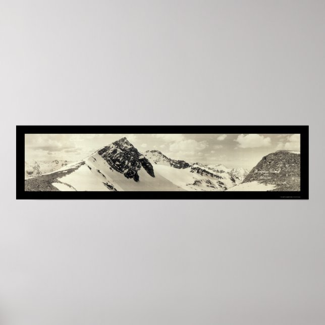 Póster Arapahoe Peaks CO Photo 1921 (Frente)