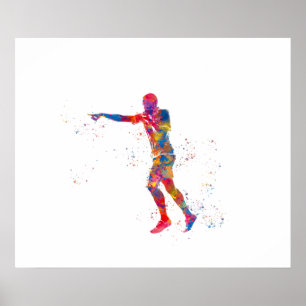 Póster Árbitro de fútbol