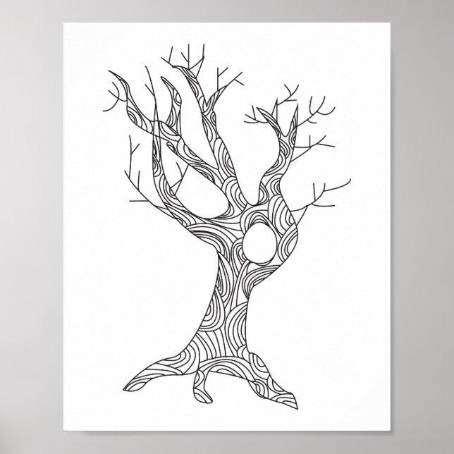 Póster Árbol (Frente)