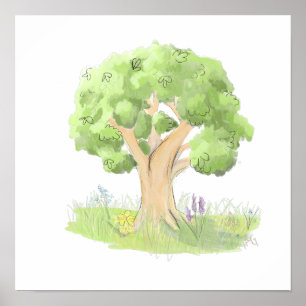 Póster Árbol