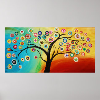 PÓSTER ÁRBOL BLANCO