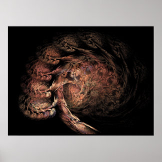 Póster Árbol cerebral