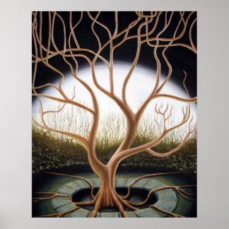 Póster Árbol complicado