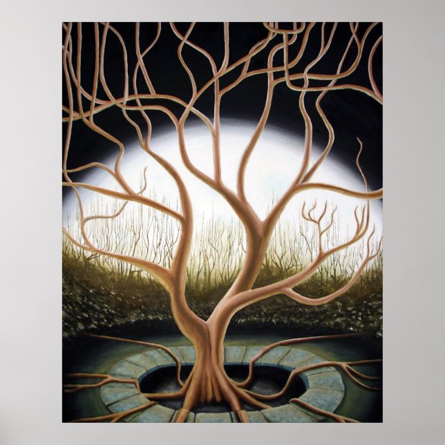 Póster Árbol complicado (Frente)